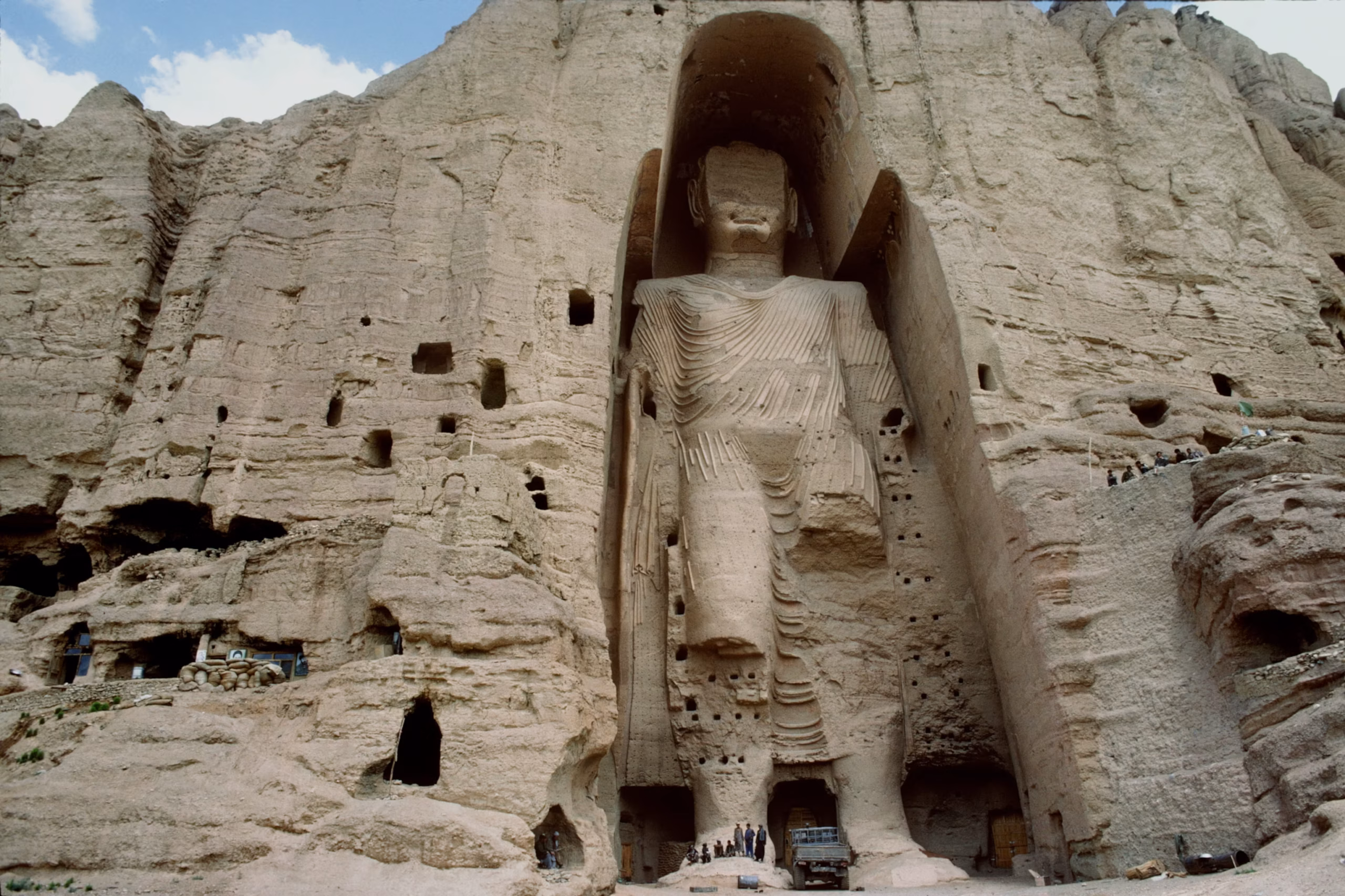 Der große Buddha von Bamiyan Der große Buddha von Bamiyan