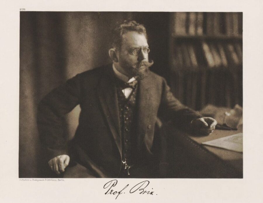 Prof. Joseph Brix 1907