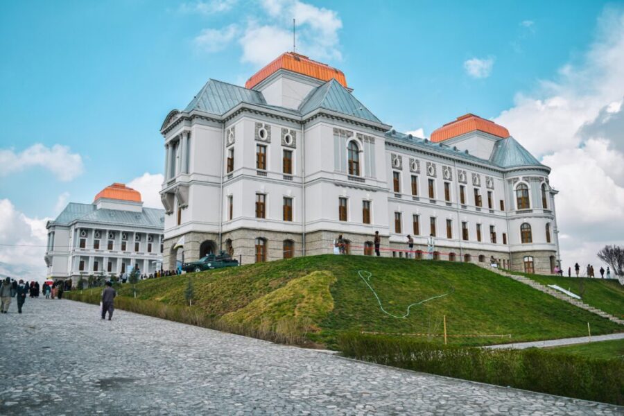 Palast von Darulaman nach dem Wiederaufbau